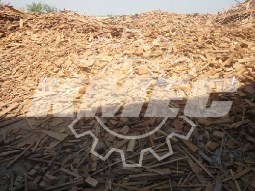 raw materials-a variety of wood wastes