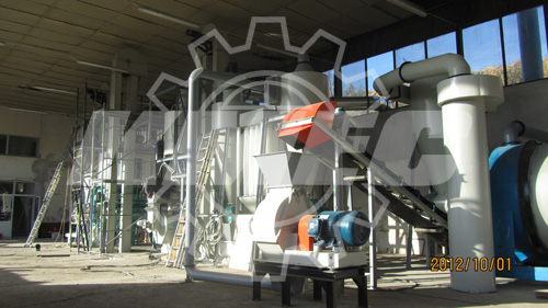 wood crusher machine